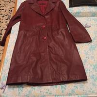 CAPOTTO DONNA IN PELLE