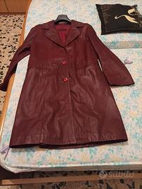 CAPOTTO DONNA IN PELLE