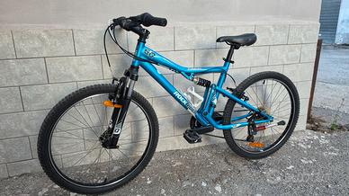 Bici 24" RockRider bi-ammortizzata PERFETTA