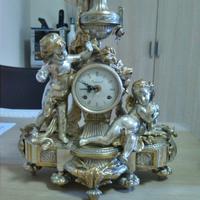  orologio da tavolo IMPERIAL  placcato oro 24k 