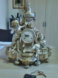  orologio da tavolo IMPERIAL  placcato oro 24k 