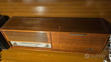 radio giradischi vintage Grundig 