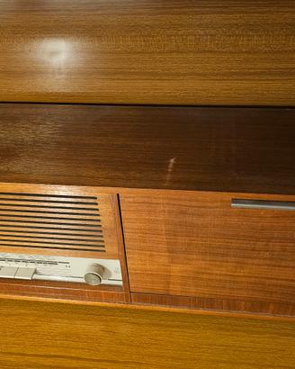 radio giradischi vintage Grundig 