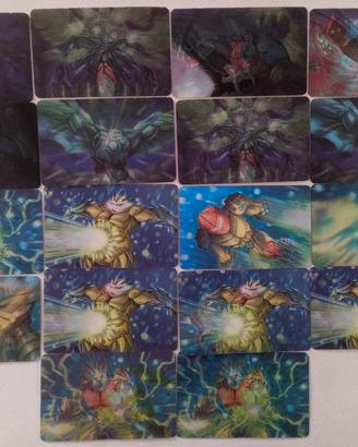 carte doppio riflesso Gormiti 
