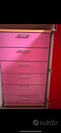 Cassettiera 6 cassetti