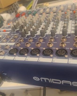 Mixer Midas DM 16 pari al nuovo