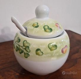 Zuccheriera THUN + cucchiaino e scatola originale