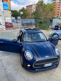 MINI ONE blu nera
