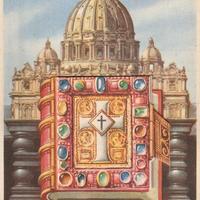 Cartolina postale Anno Santo 1950