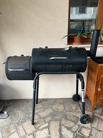Barnecue bbq offset smoker affumicatore