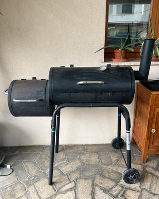 Barnecue bbq offset smoker affumicatore
