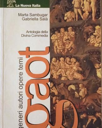 Libro letteratura Gaot Divina Commedia
