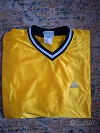 Maglia Vintage Adidas Teamwear - Giallo/Nero/Bianc
