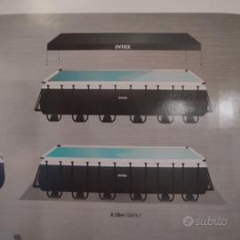 COPERTURA INVERNALE PISCINA INTEX 732X366