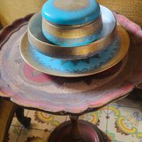 ciotole e piatto porcellana