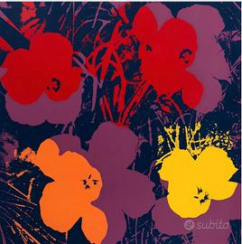 Andy Warhol – Flowers (Sunday B.M.)portfolio da 10