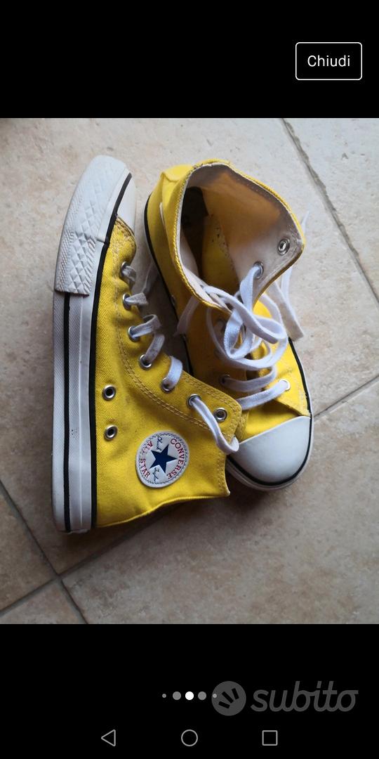 Scarpe converse bambino oro online