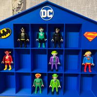 Espositore per collezione Playmobil DC Kinder Sorp