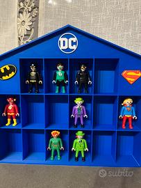 Espositore per collezione Playmobil DC Kinder Sorp