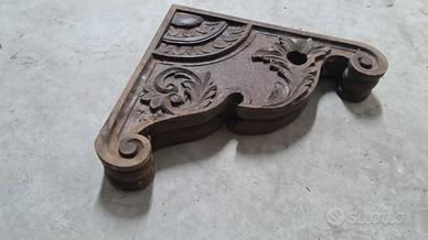 supporto asta tende 2 pezzi pub,old