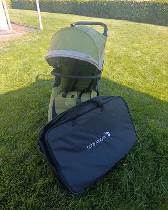 Passeggino baby jogger city mini gt e borsa per tr