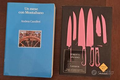 LIBRI DI CAMILLERI E SAVIANO