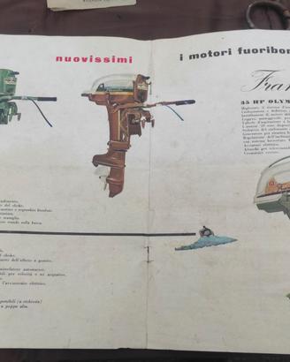 Catalogo motori marini FRANCHI 1959