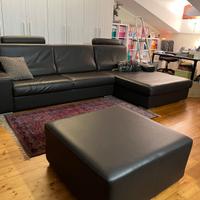 DIVANO IN PELLE EXTRA SIZE