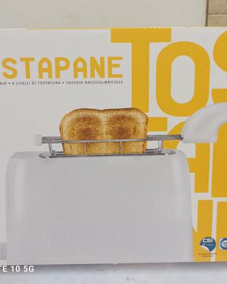 TOSTAPANE 2 Pinze - Bianco - 750 W -  NUOVO
