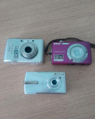 Maxi Lotto Fotocamere Vintage + Kit SD CARD