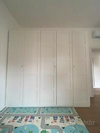 Armadio pax ikea bianco