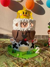 torta scenografica in gomma eva