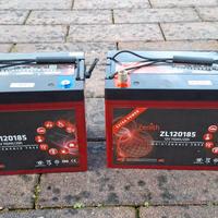 2 Batterie USATE Agm Zenith 110Ah/20Hr