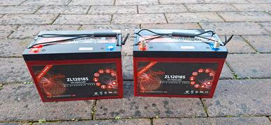 2 Batterie USATE Agm Zenith 110Ah/20Hr