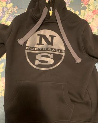Felpa nera North Sails
