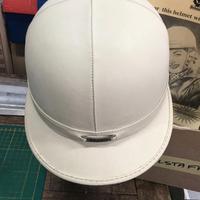 Casco vintage equitazione in pelle Belstaff