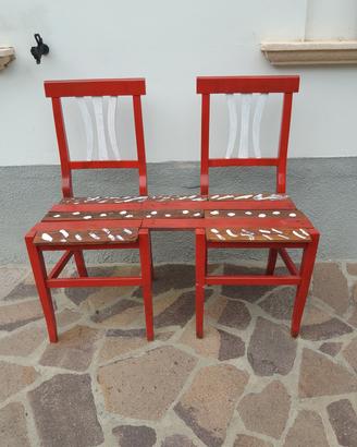 Panchina in legno 