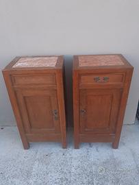 Coppia comodini antichi