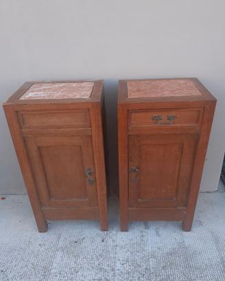 Coppia comodini antichi