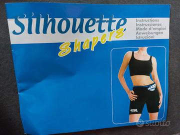 Silhouette shapers gym form, pantaloncini snellent