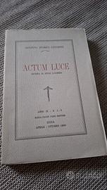 Actum Luce rivista di studi lucchesi .