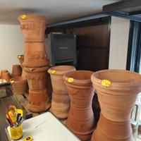 Vasi TOSCANI Fatti a Mano  NUOVI  scontati al 60%