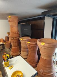 Vasi TOSCANI Fatti a Mano  NUOVI  scontati al 60%