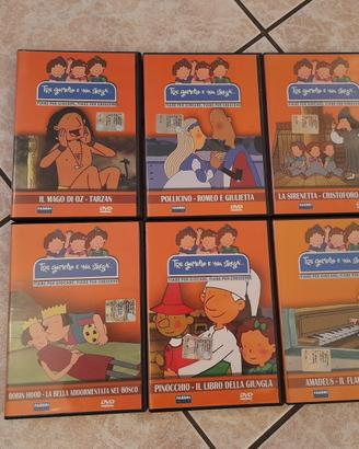 DVD "TRE GEMELLE E UNA STREGA" - Fiabe per gioca