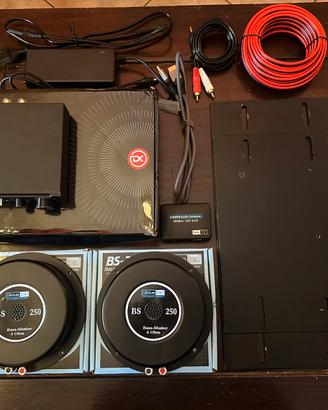 Set completo Bass Shaker