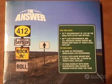 "The Answer - 412 Days of Rock'n'Roll" DVD/CD