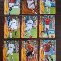 9 figurine Cards Game Roma 2005 2006 Calciatori