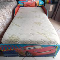 Lettino Cars con materasso