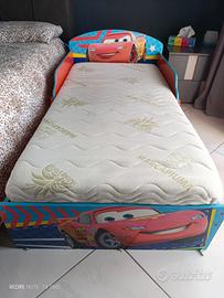 Lettino Cars con materasso
