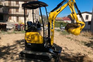 Miniescavatore rippa 18 ql